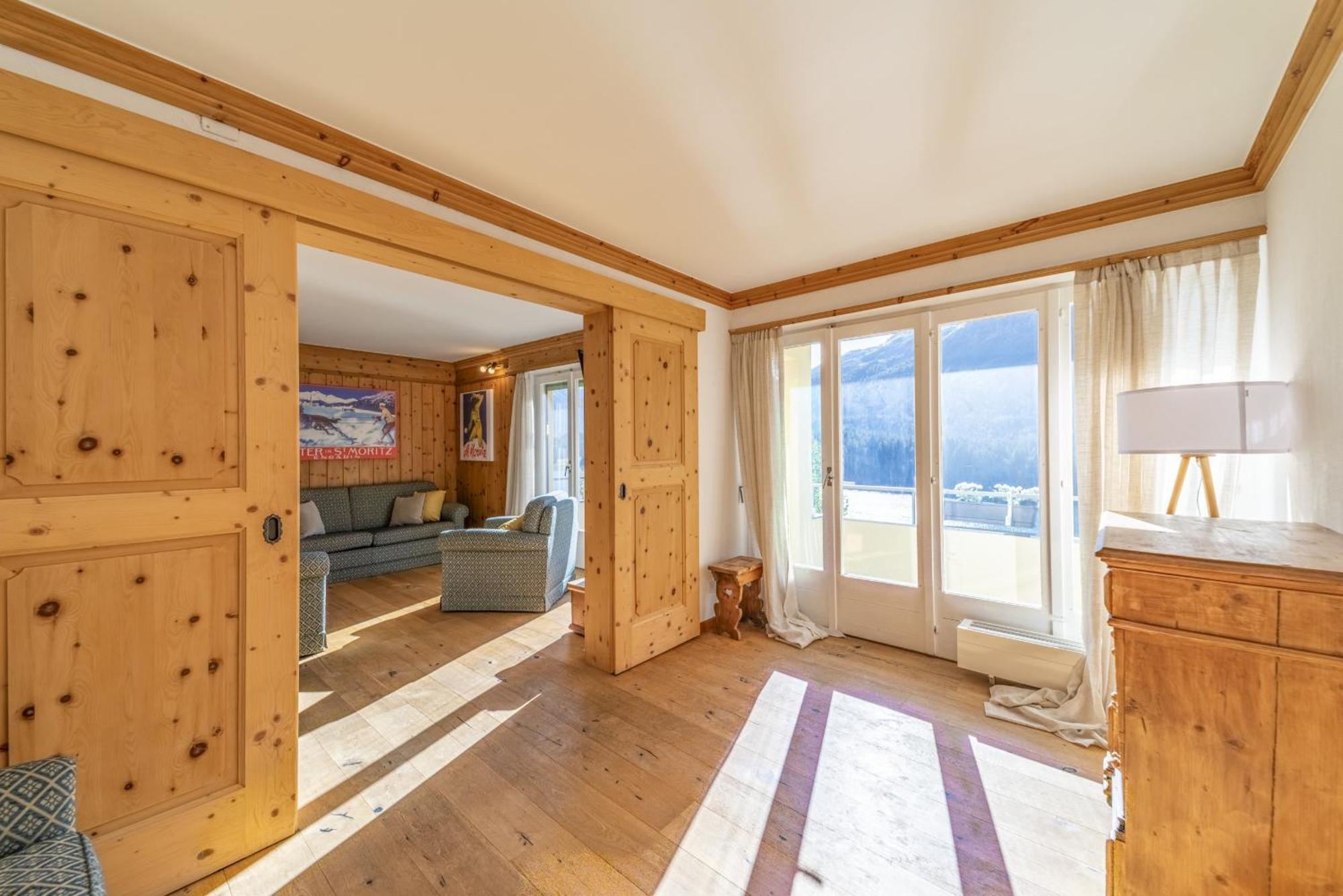 Chesa Bellavista - St. Moritz Appartement Buitenkant foto